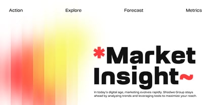 Vastory Futurist Font Poster 8