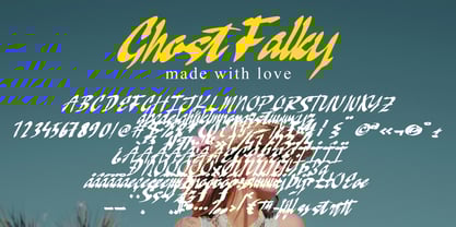 Ghost Falky Font Poster 3
