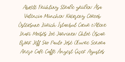 Spontaneous Charm Font Poster 3