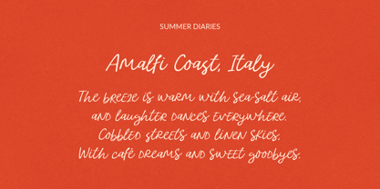 Spontaneous Charm Font Poster 8
