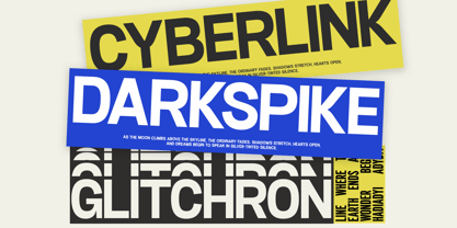 GC Mox Font Poster 5