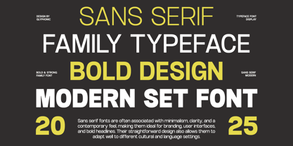 GC Mox Font Poster 9