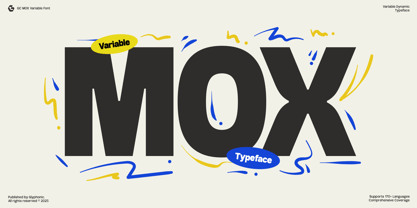 GC Mox Font Poster 1