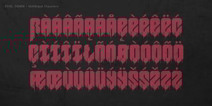 Pixel Demon Font Poster 8