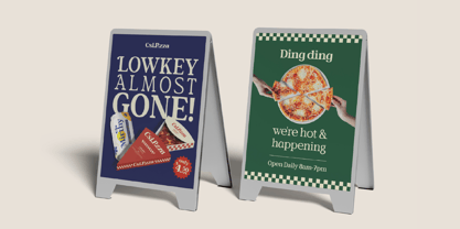 Bagiora Font Poster 9