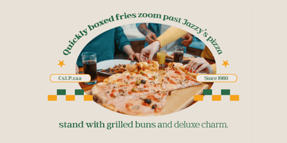 Bagiora Font Poster 5