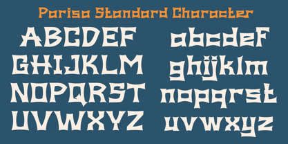 Parisa Font Poster 3