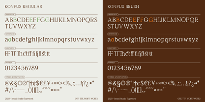 Konfus Font Poster 13