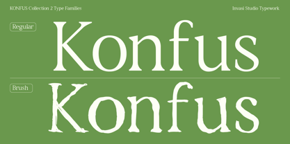 Konfus Font Poster 1