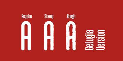 Gelugia Font Poster 3