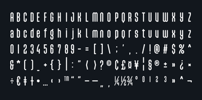 Gelugia Font Poster 9