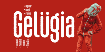 Gelugia Font Poster 1