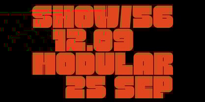 Rowsky Font Poster 4