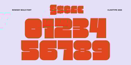 Rowsky Font Poster 6