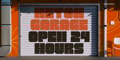 Rowsky Font Poster 3