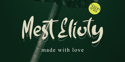 The Smoqite Font Poster 3