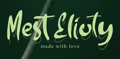 The Smoqite Font Poster 2