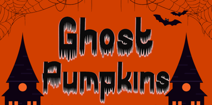 Halloween Damage Font Poster 4