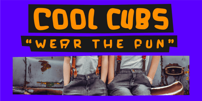 Jaw Drop Font Poster 4