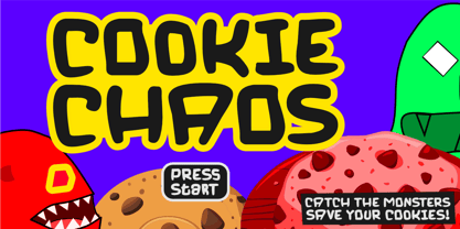 Jaw Drop Font Poster 3