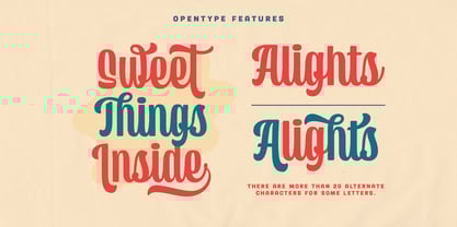 Curlvita Font Poster 4