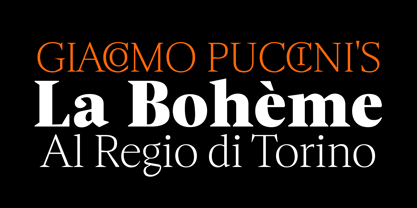 Sidera Font Poster 10