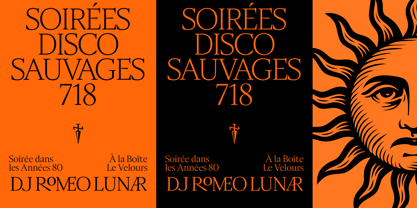 Sidera Font Poster 2