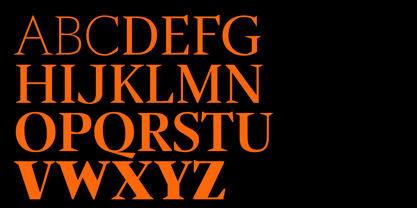 Sidera Font Poster 6