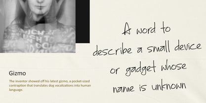 MC Cestefo Skined Font Poster 4