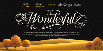 Billotea Font Poster 5