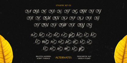 Billotea Font Poster 9