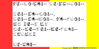 Cherokee Bickerdike 05 Font Poster 5