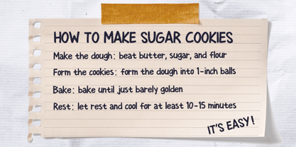 Permanent Marker Font Poster 3