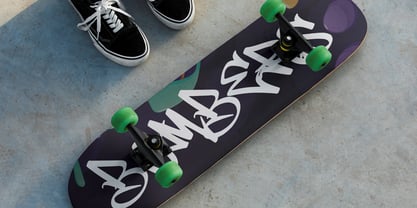 Wild Blitc Font Poster 3