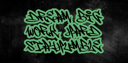 Wild Blitc Font Poster 4