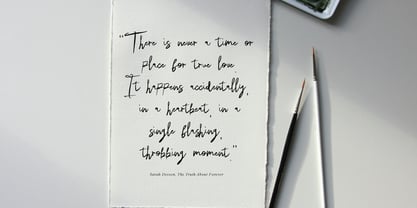 Voltastory Signature Font Poster 5