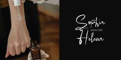 Voltastory Signature Font Poster 2