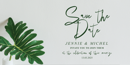 Voltastory Signature Font Poster 4