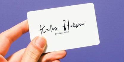 Voltastory Signature Font Poster 8