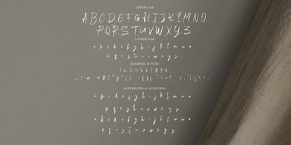 Voltastory Signature Font Poster 10