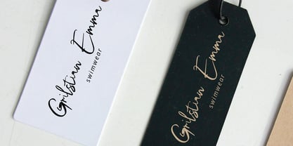 Voltastory Signature Font Poster 7