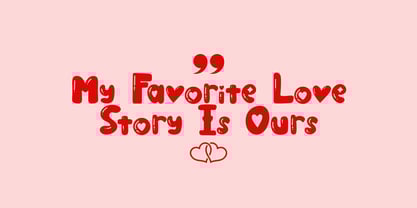 Puffy Love Font Poster 3