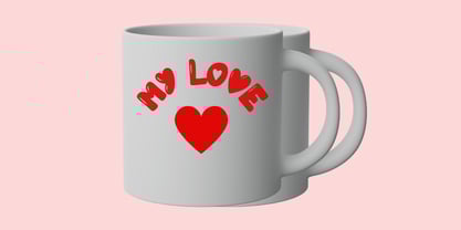 Puffy Love Font Poster 4