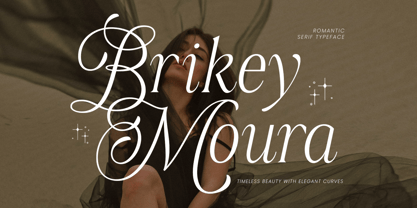 Brikey Moura Font Poster 1