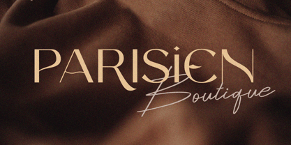 Celine Peach Script Font Poster 4