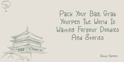 Happy Pen Font Poster 8