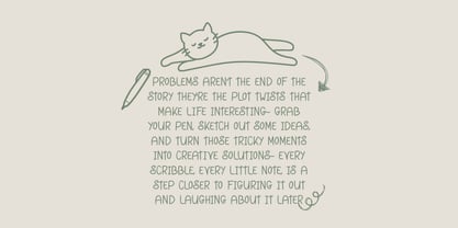 Happy Pen Font Poster 3