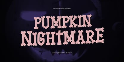 Obscure Path Font Poster 5