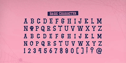 Obscure Path Font Poster 10