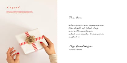 Keziah Font Poster 8